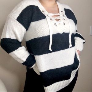 PINK Victoria’s Secret Stripped Sweater